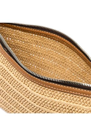Pochette in paglia naturale GIANNI CHIARINI | BS10865COMMRVMRK064